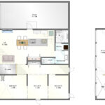 25坪|将来も可変!インナーガレージとゆるやかにつながる3LDK平屋プラン 25坪|将来も可変!インナーガレージとゆるやかにつながる3LDK平屋プラン