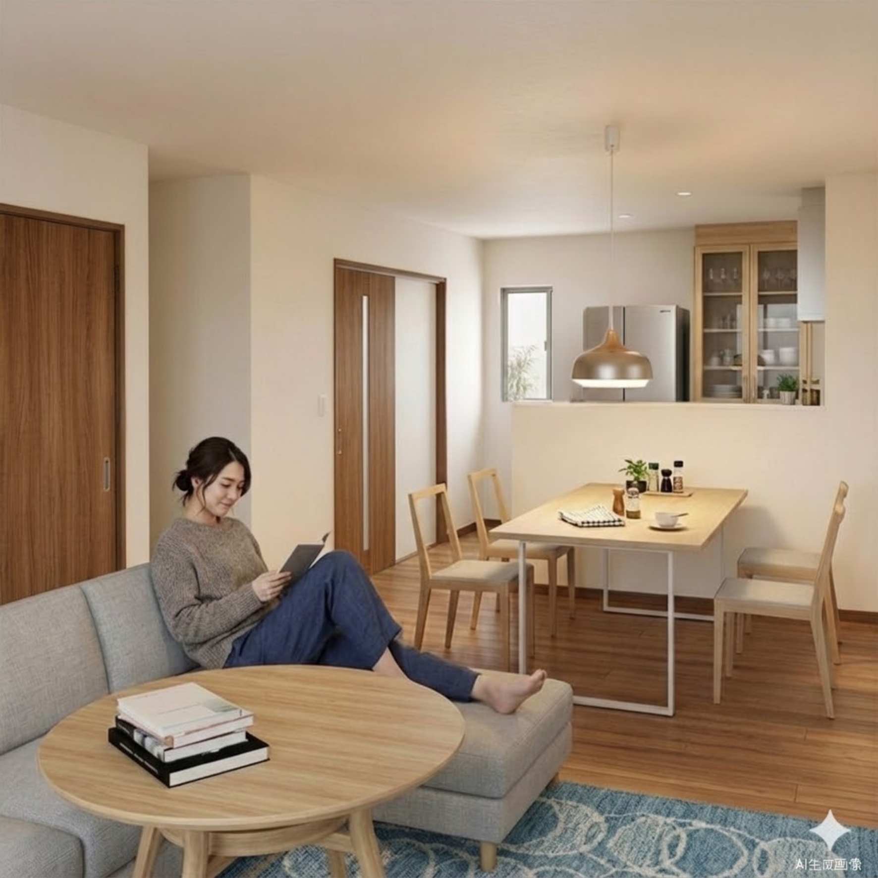 約60坪の二世帯住宅 外から水廻りへの動線が良い家